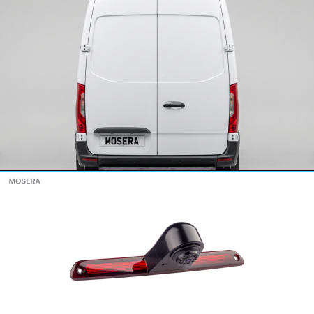 Camere marșarier auto - Cameră marșarier Mercedes-Benz Sprinter generația 3 2019+ pe stop AHD 1080P/NTSC MOSERA