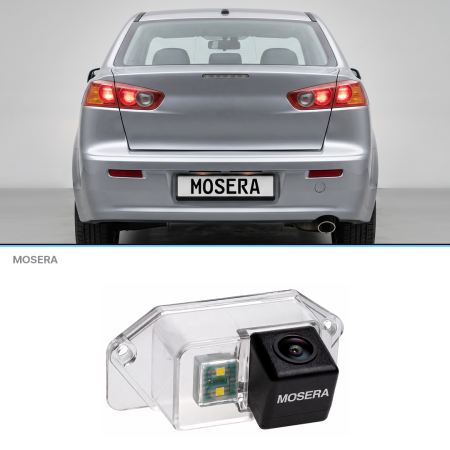Camere marșarier auto - Cameră marșarier Mitsubishi Lancer 2007+ AHD 1080P/NTSC MOSERA