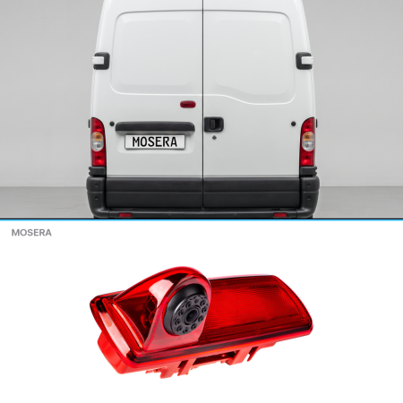 Camere Nissan - Cameră marșarier Nissan Interstar 2002-2010 pe stop AHD 1080P/NTSC MOSERA