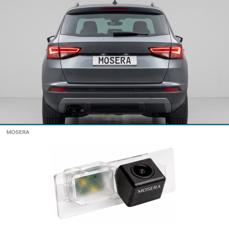 Camere marșarier auto - Cameră marșarier Seat Ateca 2016+ AHD 1080P/NTSC MOSERA