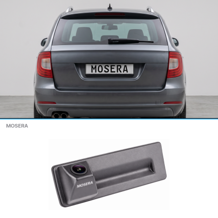 Camere marșarier auto - Cameră marșarier Skoda Superb 2 Combi 2009-2012 AHD 1080P/NTSC MOSERA