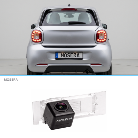Camere marșarier auto - Cameră marșarier Smart Forfour A453, C453 2014+ AHD 1080P/NTSC MOSERA