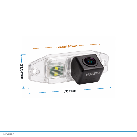 Cameră marșarier Toyota Land Cruiser J100 1998-2007 AHD 1080P/NTSC MOSERA [2]