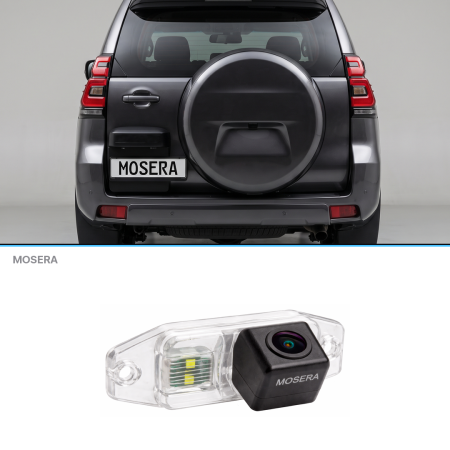 Camere marșarier auto - Cameră marșarier Toyota Land Cruiser J200 2007+ AHD 1080P/NTSC MOSERA