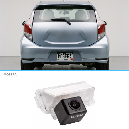 Camere marșarier auto - Cameră marșarier Toyota Prius C 2012-2015 AHD 1080P/NTSC MOSERA