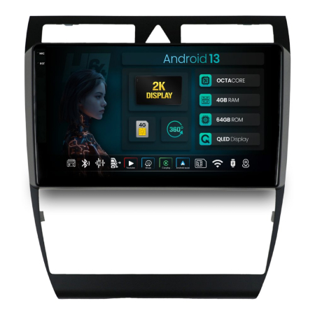 Navigații Audi A6 C5 1997-2005 - Navigatie 2K Android Audi A6 QLED 1280x720 | Hub64.ro