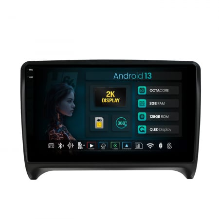 TT 2006-2014 - Navigatie Android 13 Audi TT 8+128GB | Hub64.ro