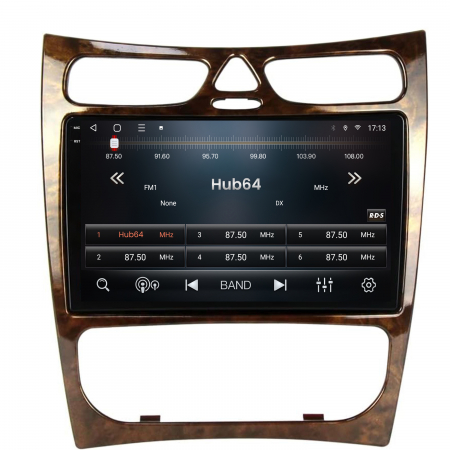 Navigatie 2K Android 13 Benz CLK (W209) (2002-2006) QLED | Hub64.ro [7]