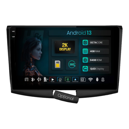 Navigații Volkswagen Passat B6 2005-2010 - Navigatie 2K Android QLED VW Passat | Hub64.ro