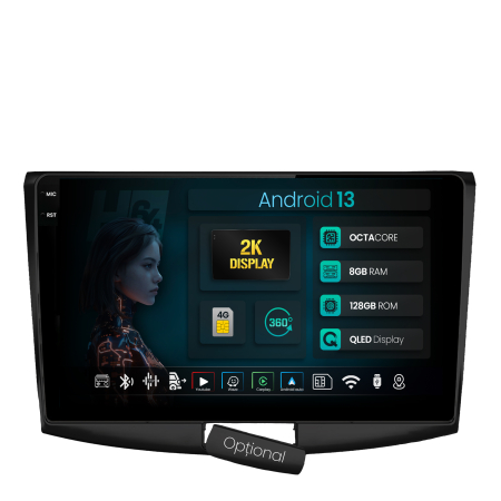 Passat B6 2006-2011 - Navigatie Android 13 8GB RAM VW Passat | Hub64.ro