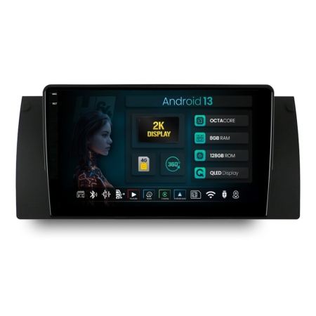 Navigații BMW Seria 5 E39 1995-2004 - Navigatie Android BMW E39/E53/E38 8GB | Hub64.ro