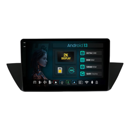 Navigații BMW X1 E84 2009-2015 - Navigatie Android BMW X1 8+128GB | Hub64.ro