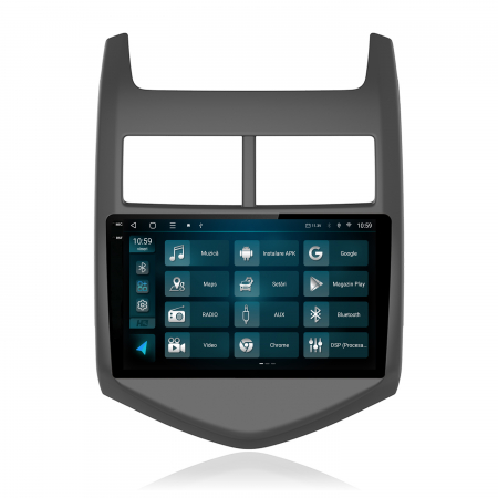 Navigatie 2K Android 13 Chevrolet Aveo 2 QLED | Hub64.ro [2]