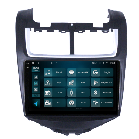 Navigatie 2K Android 13 Chevrolet Aveo (2014-2017) QLED | Hub64.ro [2]