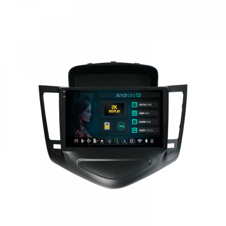 Cruze 2008-2013 - Navigatie 2K Android 13 Chevrolet Cruze QLED | Hub64.ro