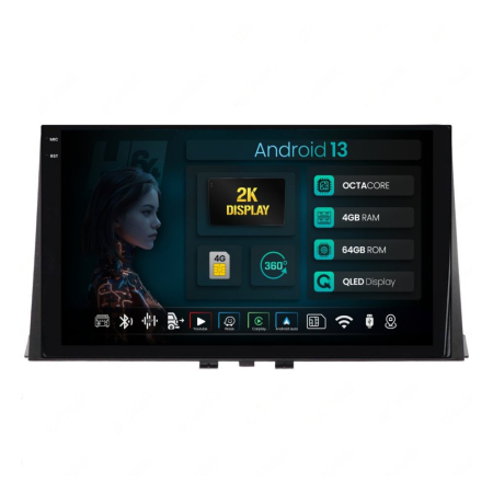 Navigații Opel Combo E 2018-2024 - Navigatie 2K Android Citroen Berlingo / Peugeot Rifter / Opel Combo (2018-2024) 4GB | Hub64.ro