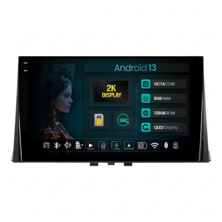 Navigații Opel Combo E 2018-2024 - Navigatie 2K Android Citroen Berlingo / Peugeot Rifter / Opel Combo (2018-2024) 8GB | Hub64.ro