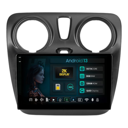 Navigații Dacia Dokker 2012-2022 - Navigatie Android Dacia Dokker 8GB | Hub64.ro