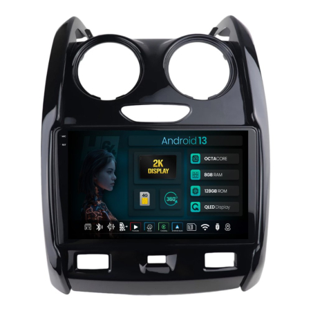 Navigații Dacia Duster 2013-2017 - Navigatie Dedicata Dacia Duster Android 8GB | Hub64.ro