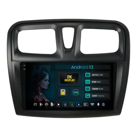 Navigații Dacia Logan 2012-2020 - Navigatie Android Dacia Sandero 8GB | Hub64.ro