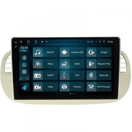 Navigatie 2K Fiat 500 2007-2014 4GB 4G | Hub64.ro [2]