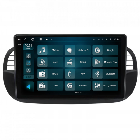 Navigatie 2K Fiat 500 2007-2014 4GB 4G | Hub64.ro [2]