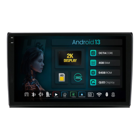 Navigații Fiat Bravo 2007-2014 - Navigatie 2K Android Fiat Bravo (2007-2014) 4GB | Hub64.ro