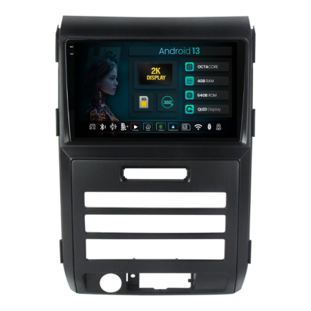 Navigații Ford F150 2008-2014 - Navigatie 2K Android Ford F150 QLED | Hub64.ro