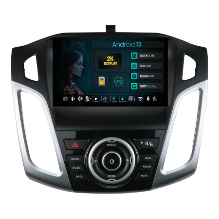 Navigații Ford Focus MK3 2011-2018 - Navigatie Android Ford Focus 3 8GB | Hub64.ro
