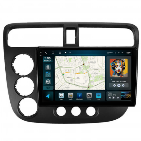 Navigatie Android 13 Honda Civic 8+128GB | Hub64.ro [1]