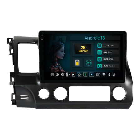 Navigații Honda Civic Sedan 2006-2011 - Navigatie 2K Android Honda Civic Sedan (2006-2011) 4GB | Hub64.ro