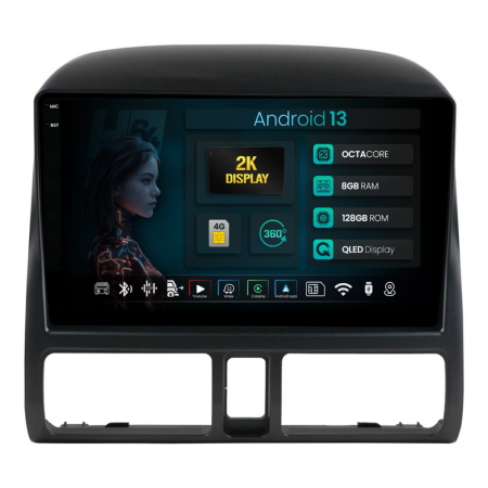 Navigații Honda CR-V 2002-2006 - Navigatie 2K Android Honda CR-V (2002-2006) 8GB | Hub64.ro