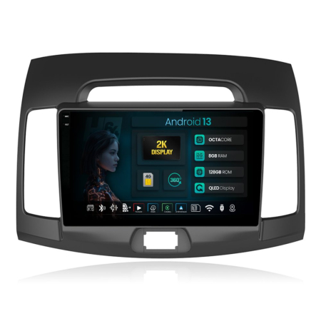 Navigații Hyundai Elantra 2006-2011 - Carplay Android Hyundai Elantra 2007+ 8+128GB | Hub64.ro