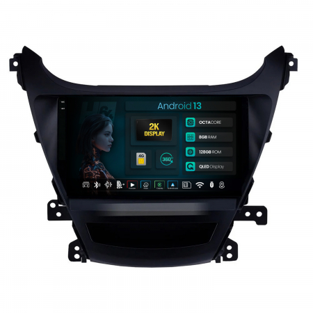 Elantra 2012-2014 - Carplay Hyundai Elantra 2012-2014 8+128GB Slot 4G | HUB64