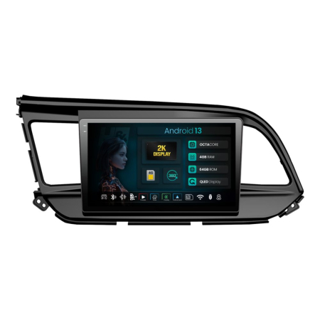Navigații Hyundai Elantra 2015-2018 - Navigatie 2K Android Hyundai Elantra QLED | Hub64.ro