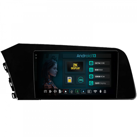 Navigații Hyundai Elantra 2020->> - Carplay Hyundai Elantra (2020-Prezent) 8+128GB Slot 4G | HUB64