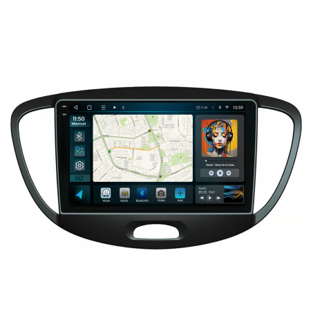Navigatie 2K QLED Hyundai I10 2007-2013 4GB | Hub64.ro [1]