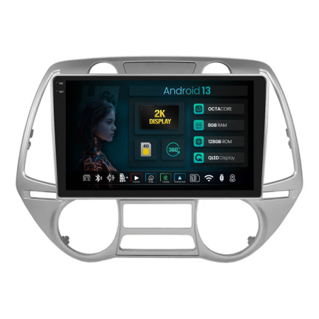 Navigații Hyundai I20 2008-2012 - Navigatie Android Hyundai I20 (2008-2012) 8GB | Hub64.ro