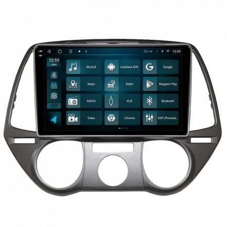 Navigatie 2K QLED Hyundai I20 (2008-2012) 4GB | Hub64.ro [2]