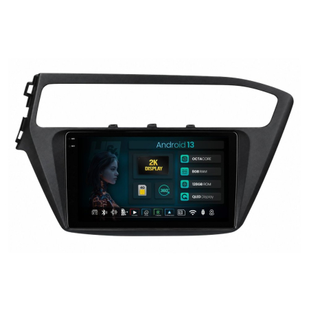 Navigații auto dedicate - Navigatie 2K Hyundai I20 2018-2020 8GB | Hub64.ro