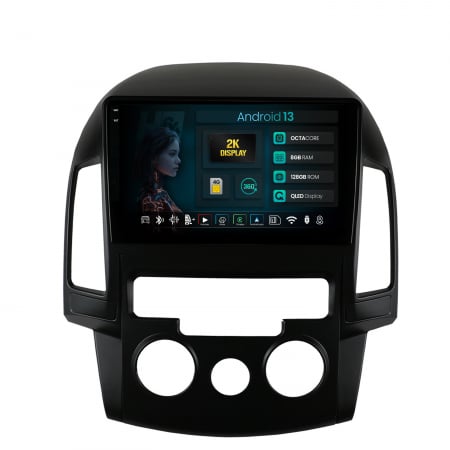 I30 2007-2011 - Navigatie Android Hyundai I30 Clima M 8GB | Hub64.ro