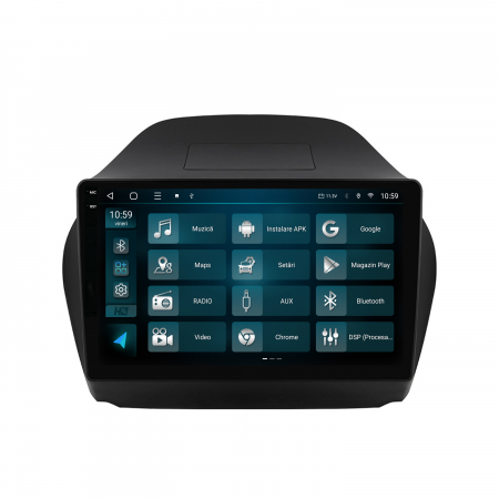 Navigatie 2K Android 13 Hyundai IX35 QLED | Hub64.ro [2]