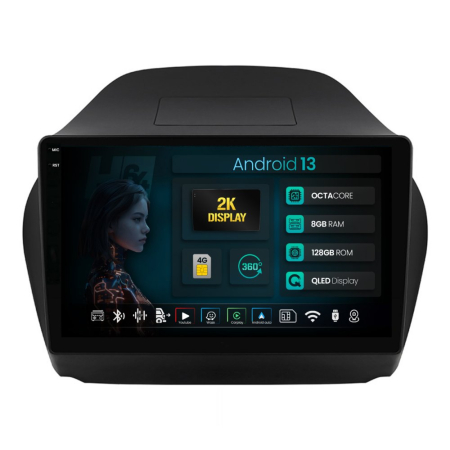 Navigații Hyundai IX35 / Tucson II 2009-2015 - Navigatie Android Hyundai IX35 8+128GB | Hub64.ro