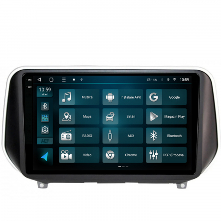 Android 13 Hyundai Santa Fe (2018-Prezent) QLED | Hub64.ro [2]