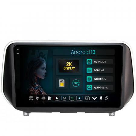 Navigatie Android Hyundai Santa Fe (2018-Prezent) 8GB | Hub64.ro [0]