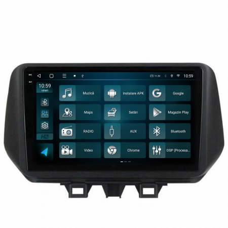 Navigatie 2K Android 13 Hyundai Tucson 3 QLED | Hub64.ro [2]