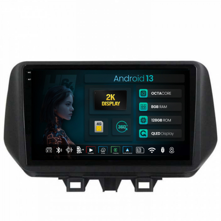 Tucson 2018-2020 - Navigatie Android 13 Hyundai Tucson 3 8GB | Hub64.ro