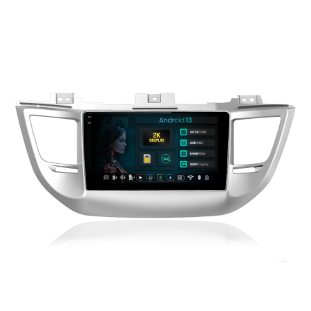 Navigații Hyundai Tucson 2015-2018 - Navigatie 2K Android Hyundai Tucson 3 QLED | Hub64.ro