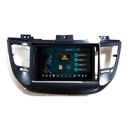 Navigații auto dedicate - Navigatie 2K Hyundai Tucson 3 4GB | Hub64.ro