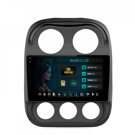 Compass 2010-2016 - Navigatie Android Jeep Compass 2009+ 8GB | Hub64.ro